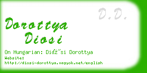 dorottya diosi business card